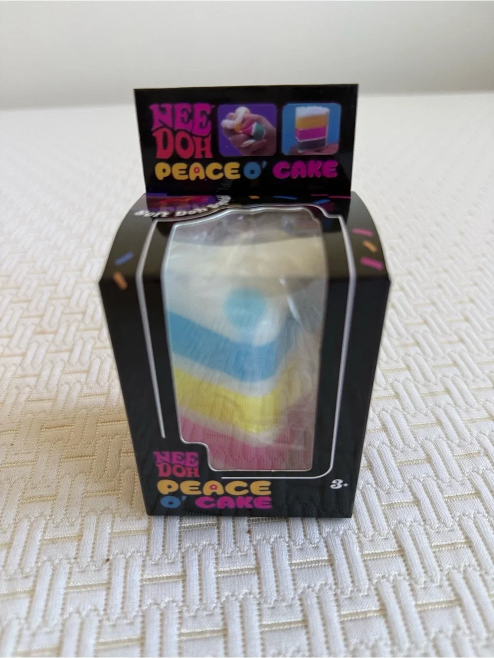 Peace O' Cake Rainbow Stress Toy - Multicolor